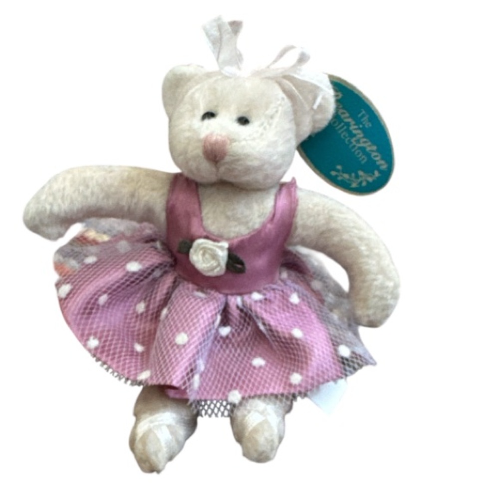 Bearington Bears 4.5 Inch Mini Ballerina Bear "Natasha" vintage collectible